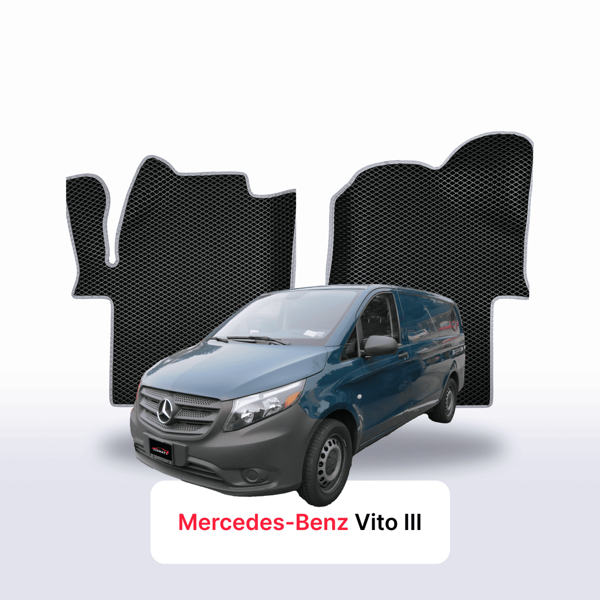 EVA Dywaniki samochodowe od EVA MATS 3D do Mercedes-Benz Vito 3 gen (W447) 2014-2027  rok VAN