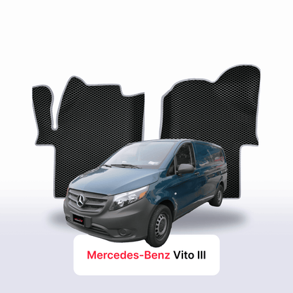 EVA Dywaniki samochodowe od EVA MATS 3D do Mercedes-Benz Vito 3 gen (W447) 2014-2027  rok VAN