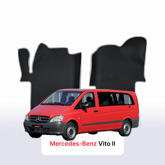 EVA Dywaniki samochodowe od EVA MATS 3D do Mercedes-Benz Vito 2 gen (W639) 2003 – 2014 rok BUS