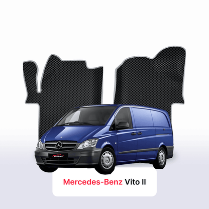 EVA Dywaniki samochodowe od EVA MATS 3D do Mercedes-Benz Vito 2 gen (W639) 2003 – 2014 rok VAN