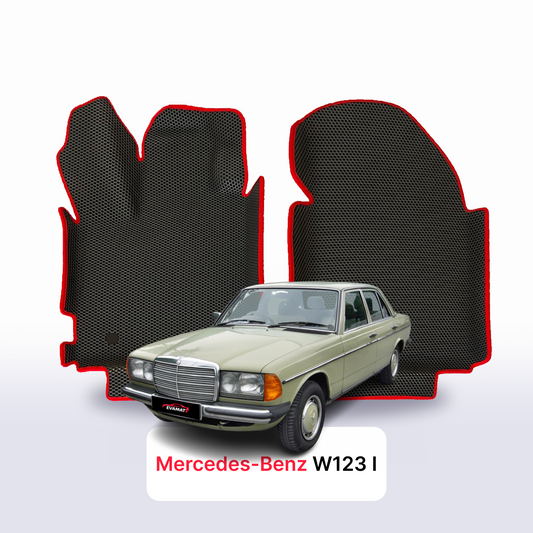 EVA Dywaniki samochodowe od EVA MATS 3D do Mercedes-Benz W123 1 gen 1975-1986 rok SEDAN