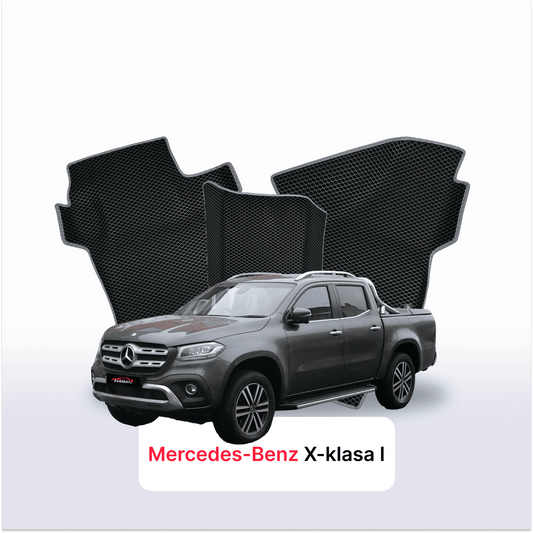 EVA Dywaniki samochodowe od EVA MATS 3D do Mercedes-Benz X-klasa 1 gen 2017 – 2020 rok PICK-UP