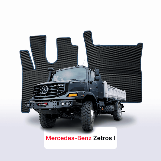 EVA Dywaniki samochodowe od EVA MATS 3D do Mercedes-Benz Zetros 3548 1 gen 2008-2028 rok CIĄGNIK SIODŁOWY