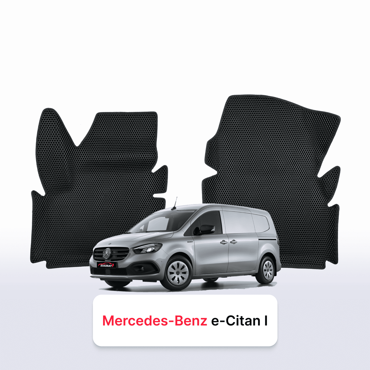 EVA Dywaniki samochodowe od EVA MATS 3D do Mercedes-Benz e-Citan 1 gen 2021-2028 rok VAN