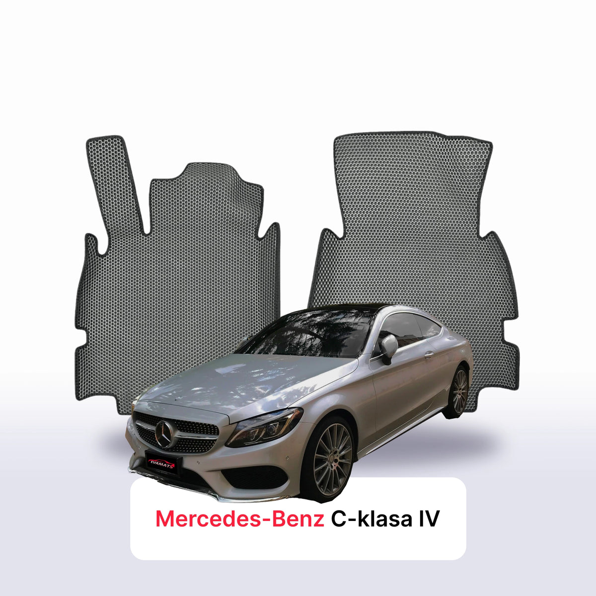 EVA Dywaniki samochodowe od EVA MATS 3D do Mercedes-Benz C-klasa 4 gen (C205) 2015-2023 rok COUPE