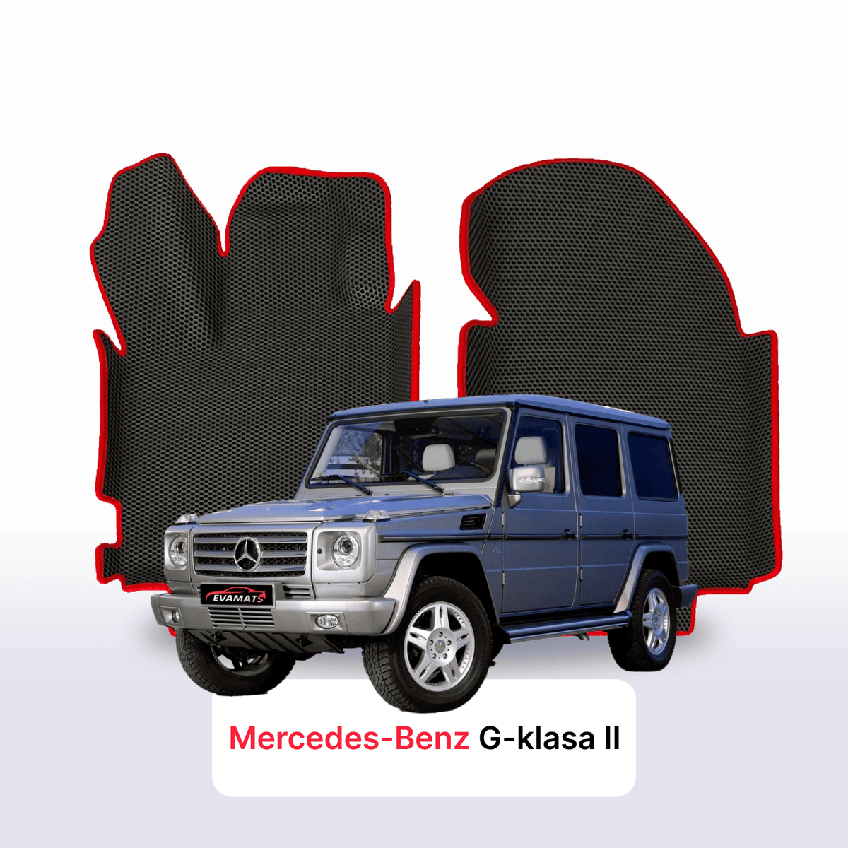 EVA Dywaniki samochodowe od EVA MATS 3D do Mercedes-Benz G-klasa 2 gen (W463) 1990–2018 rok SUV 5 drzwi