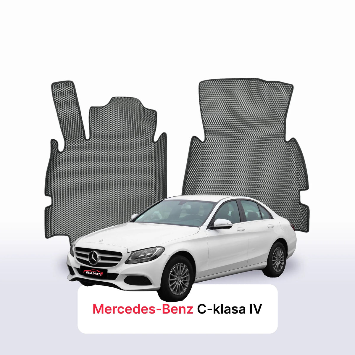 EVA Dywaniki samochodowe od EVA MATS 3D do Mercedes-Benz C-klasa 4 gen (W205) 2014-2021 rok Sedan BENZYNA