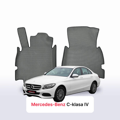 EVA Dywaniki samochodowe od EVA MATS 3D do Mercedes-Benz C-klasa 4 gen (W205) 2014-2021 rok Sedan BENZYNA