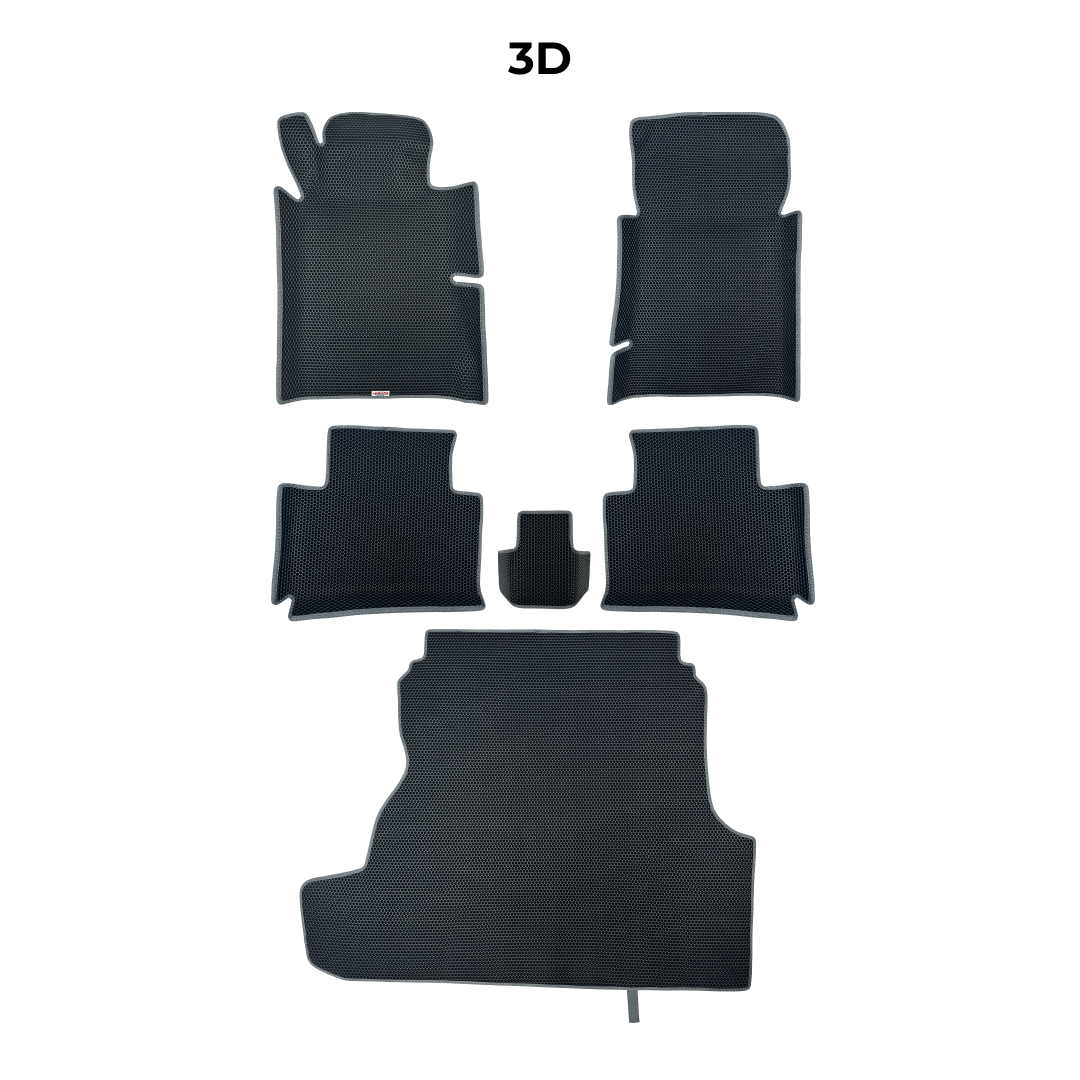 EVA Dywaniki samochodowe od EVA MATS 3D do Mercedes-Benz CLK 2 gen (C209) 2002 – 2009 rok COUPE