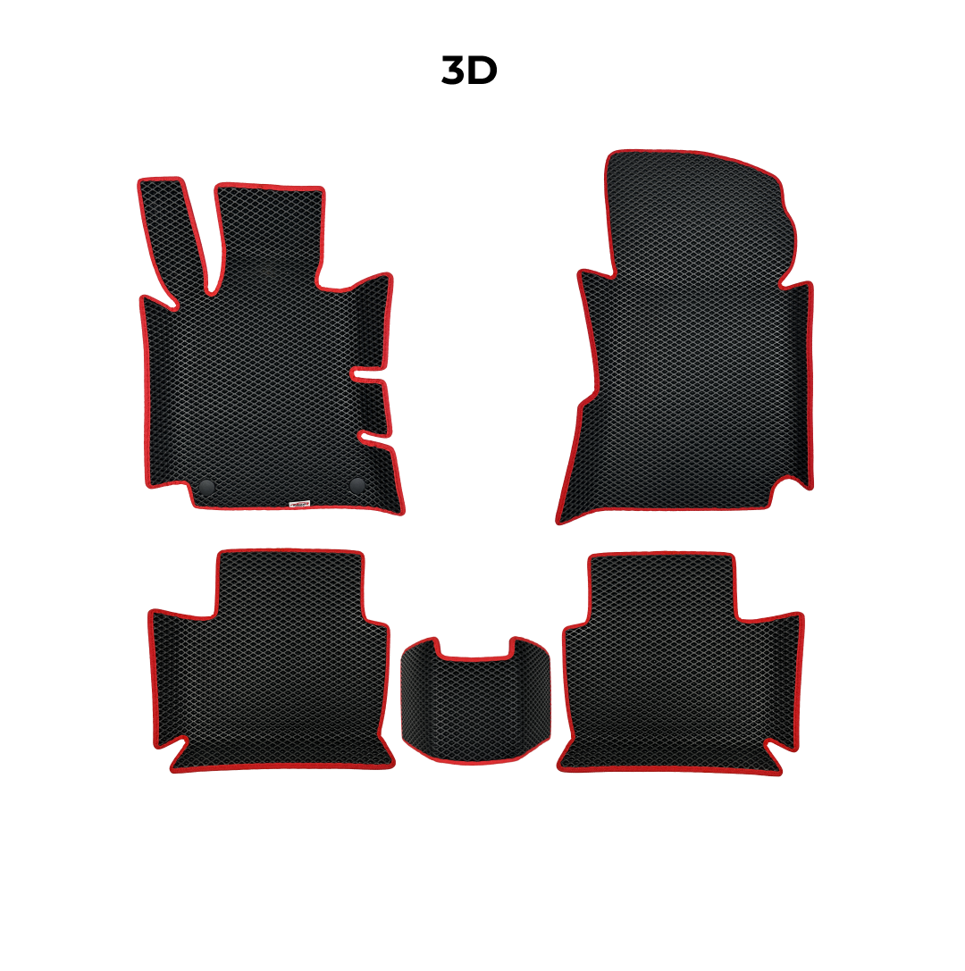 EVA Dywaniki samochodowe od EVA MATS 3D do Mercedes-Benz C-klasa 3 gen (W204) 2007-2014 rok SEDAN