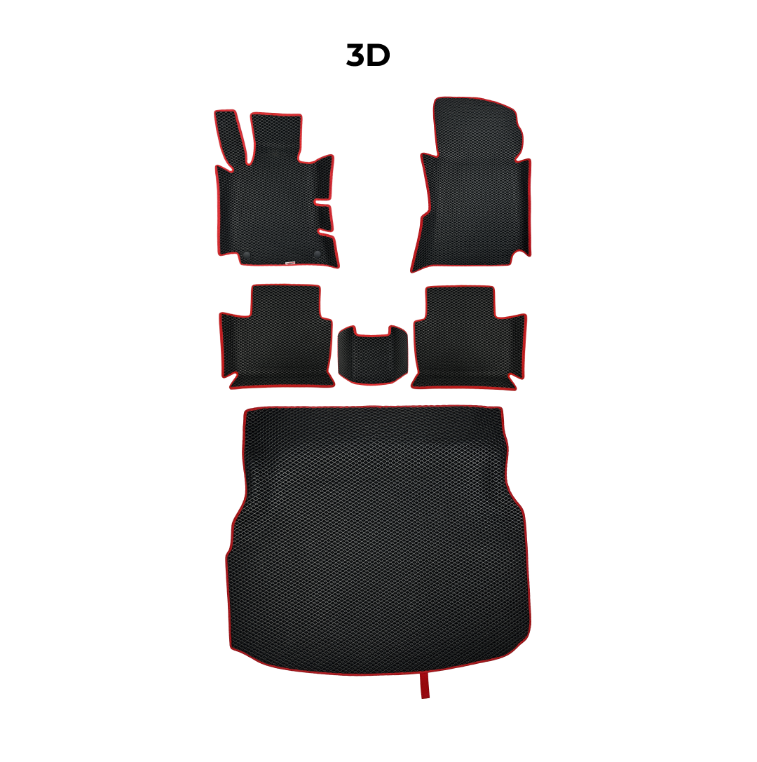 EVA Dywaniki samochodowe od EVA MATS 3D do Mercedes-Benz C-klasa 5 gen (W206) 2021-2026 rok SEDAN