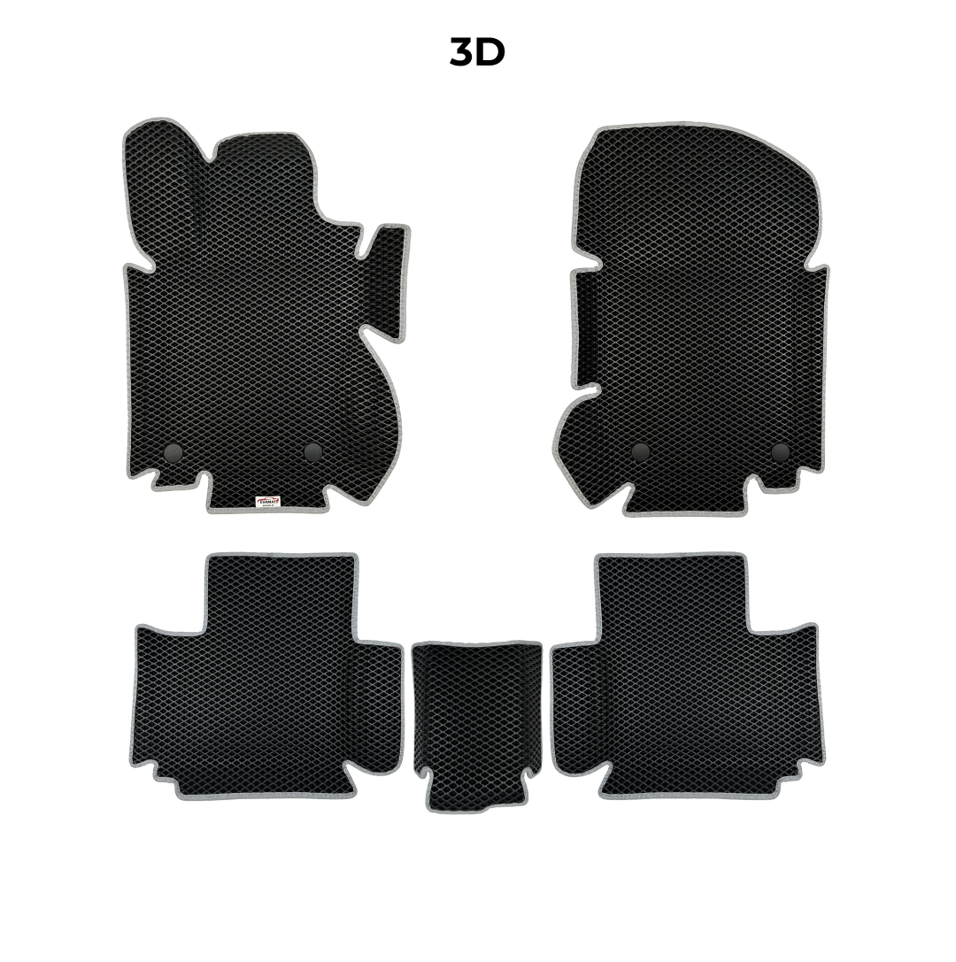 EVA Dywaniki samochodowe od EVA MATS 3D do Mercedes-Benz ML 2 gen (W164) 2005 - 2011 rok SUV 5 drzwi
