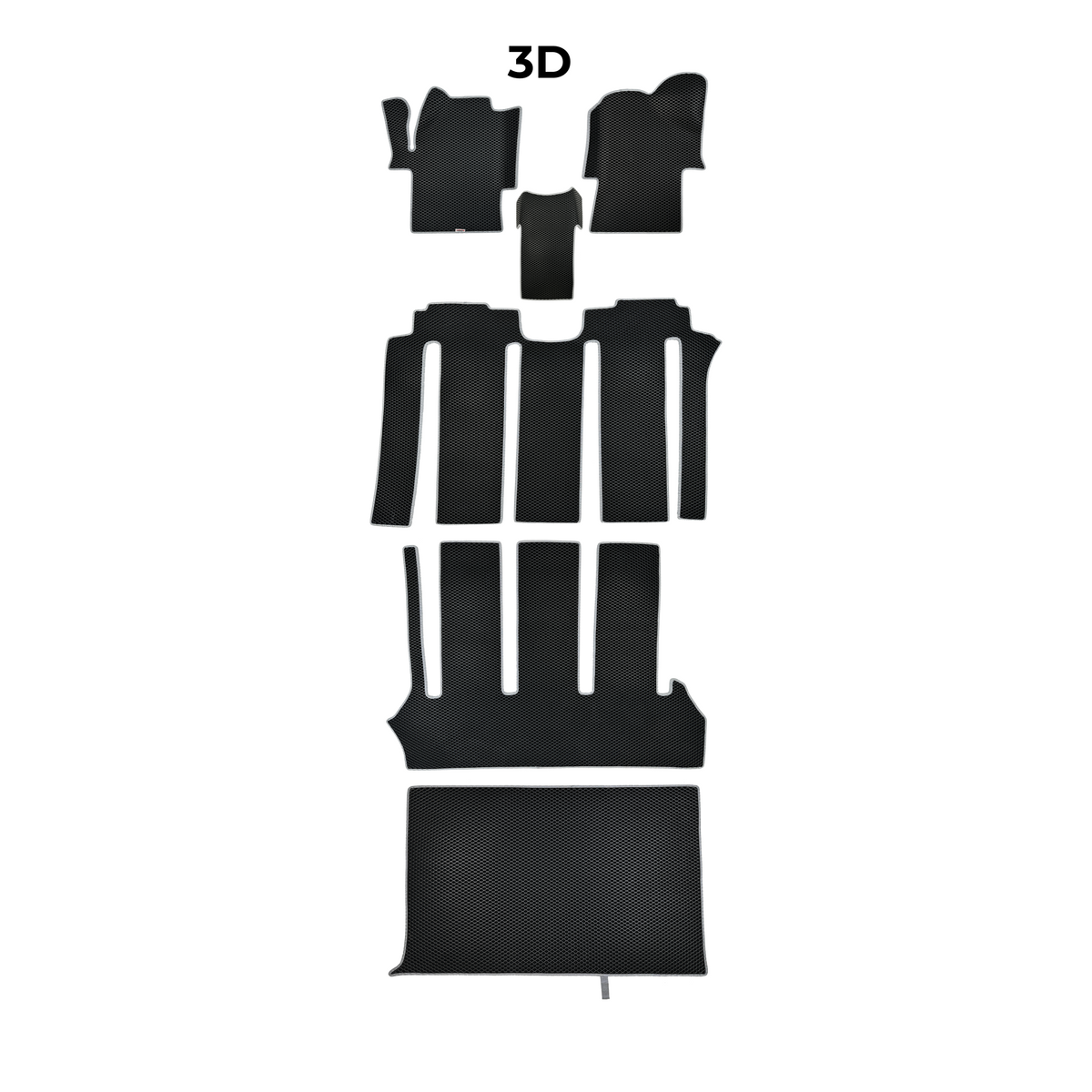 EVA Dywaniki samochodowe od EVA MATS 3D do Mercedes-Benz Viano 2 gen (W639) 2003 – 2014 rok LONG BUS