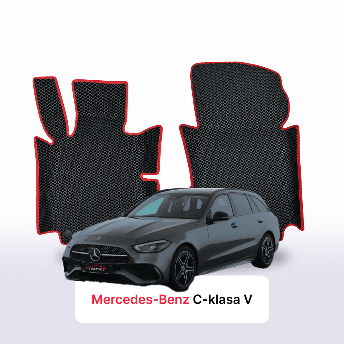 EVA Dywaniki samochodowe od EVA MATS 3D do Mercedes-Benz C-klasa 5 gen (S206) 2021-2026 rok KOMBI