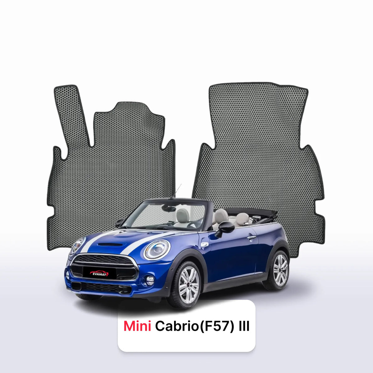 EVA Dywaniki samochodowe od EVA MATS 3D do Mini Cabrio(F57) 3 gen 2010-2024 rok KABRIOLET