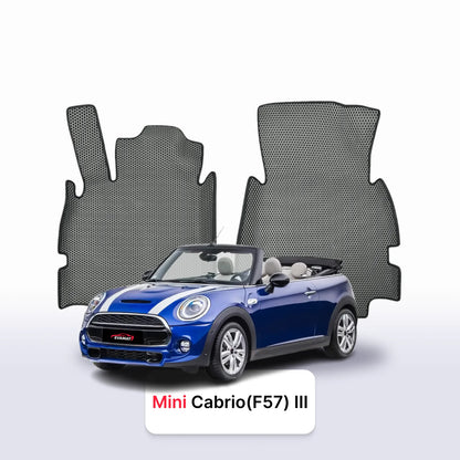 EVA Dywaniki samochodowe od EVA MATS 3D do Mini Cabrio(F57) 3 gen 2010-2024 rok KABRIOLET