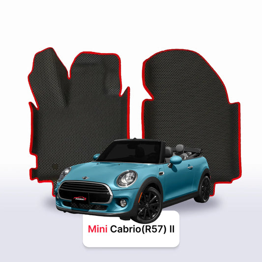 EVA Dywaniki samochodowe od EVA MATS 3D do Mini Cabrio(R57) 2 gen 2009-2015 rok KABRIOLET