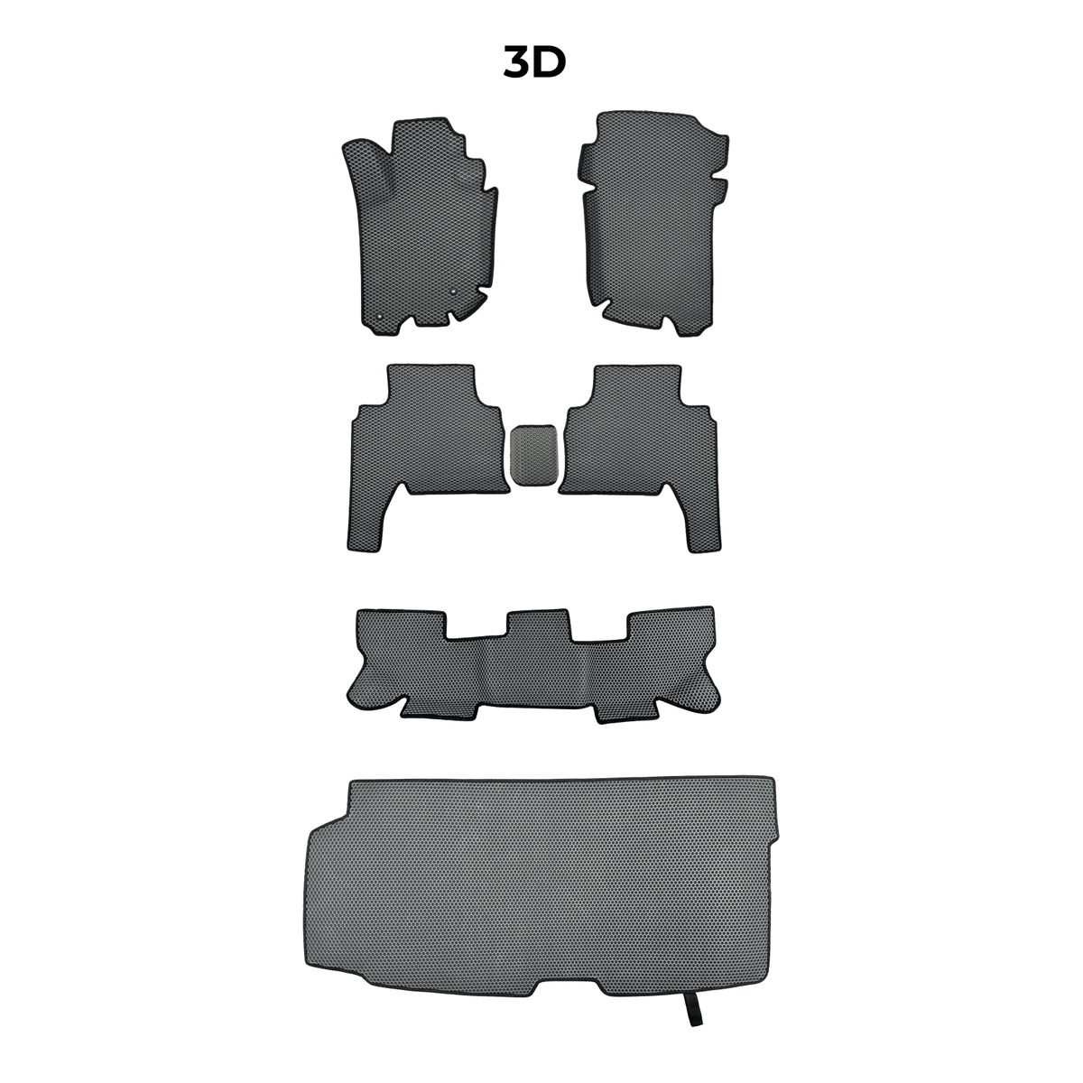 EVA Dywaniki samochodowe od EVA MATS 3D do Mitsubishi Pajero Sport 2 gen 2008-2016 rok SUV 5 drzwi