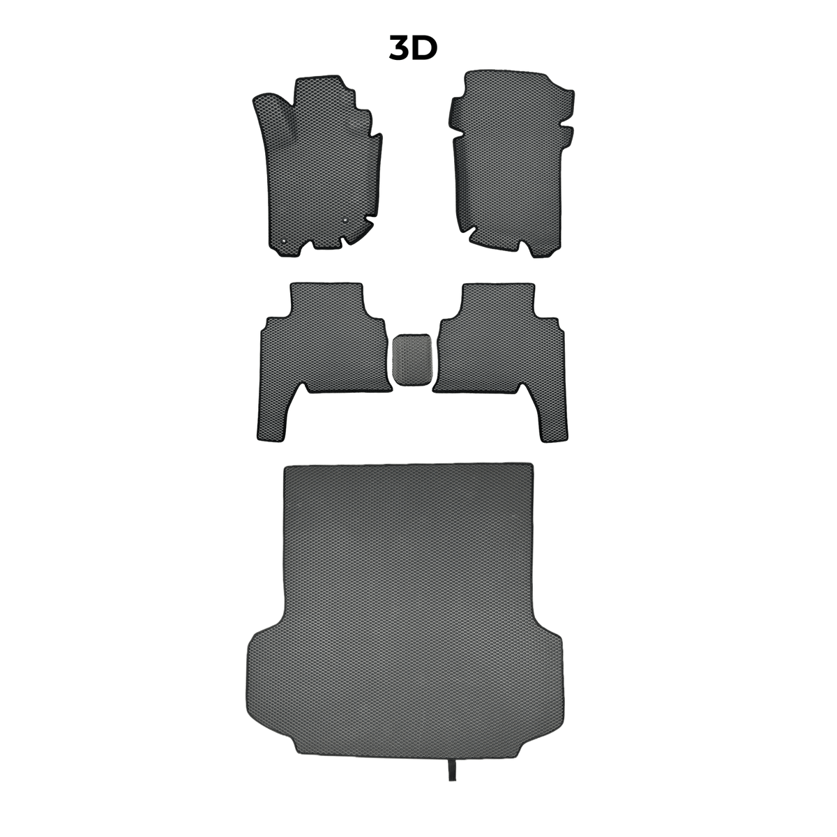 EVA Dywaniki samochodowe od EVA MATS 3D do Mitsubishi Pajero Sport 2 gen 2008-2016 rok SUV 5 drzwi