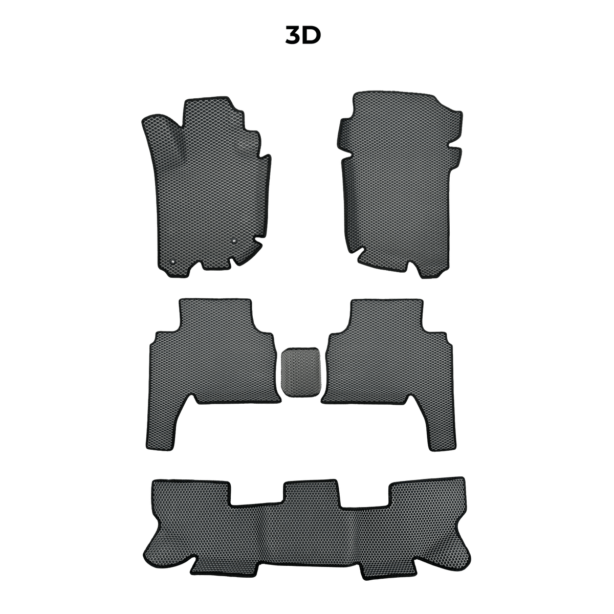 EVA Dywaniki samochodowe od EVA MATS 3D do Mitsubishi Pajero Sport 2 gen 2008-2016 rok SUV 5 drzwi