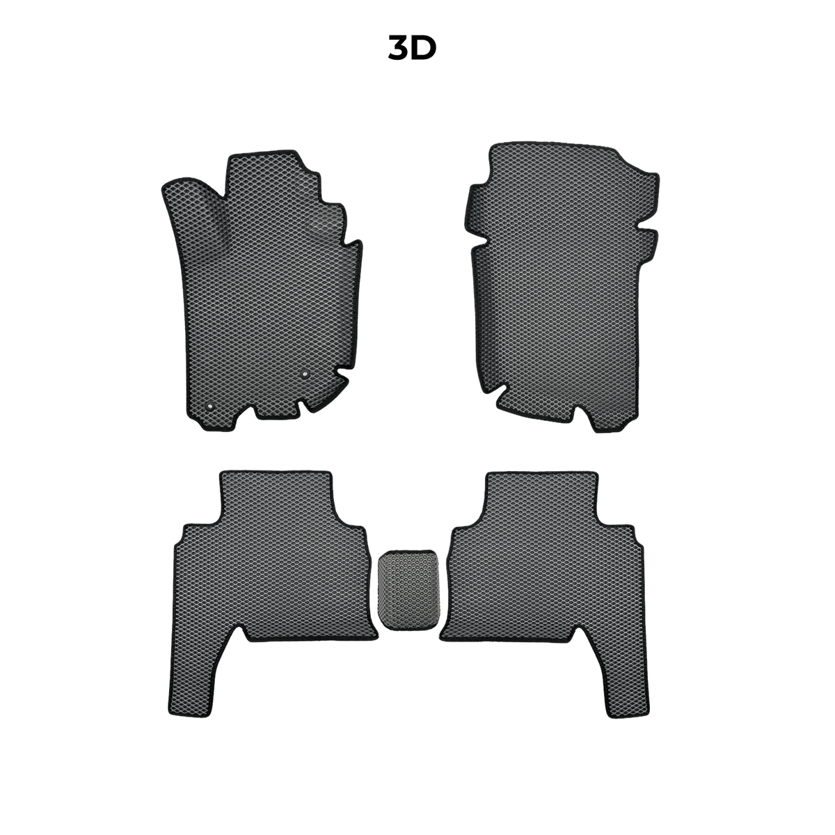 EVA Dywaniki samochodowe od EVA MATS 3D do Mitsubishi Pajero Sport 2 gen 2008-2016 rok SUV 5 drzwi