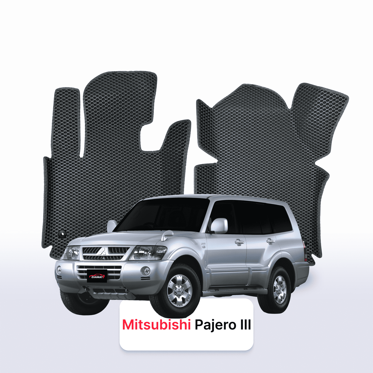 EVA Dywaniki samochodowe od EVA MATS 3D do Mitsubishi Pajero 3 gen 1999-2006 rok SUV 5 drzwi