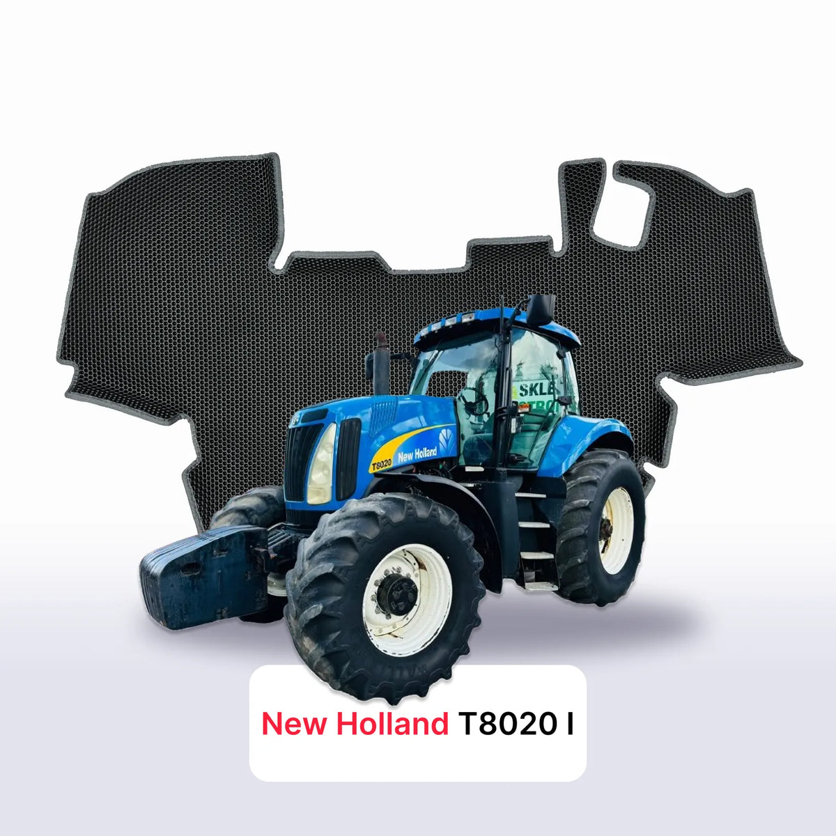 EVA Dywaniki samochodowe od EVA MATS 3D do New Holland T8020 1 gen 2006-2011 rok CIĄGNIK