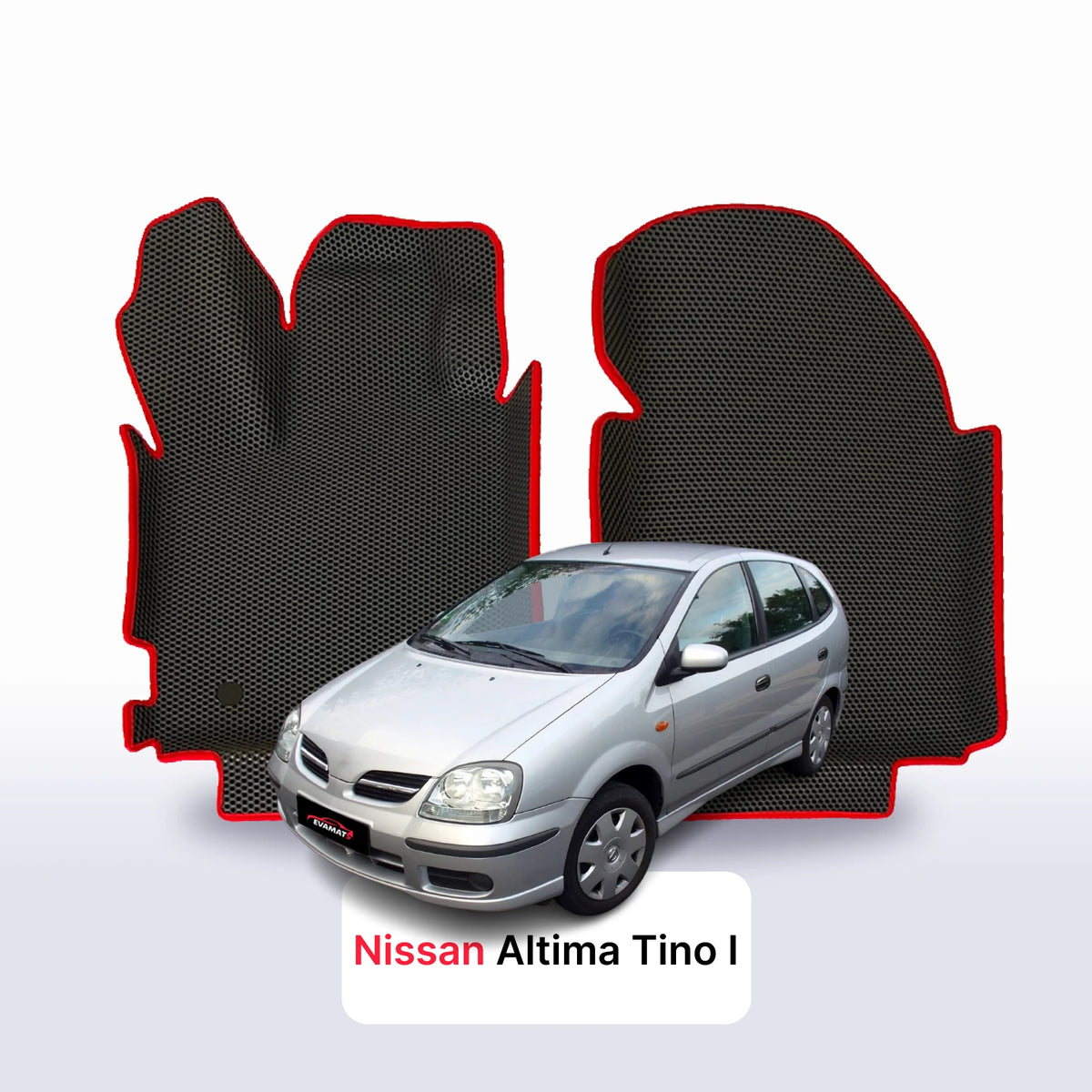 EVA Dywaniki samochodowe od EVA MATS 3D do Nissan Almera Tino I gen 2000-2006 rok MINIVAN