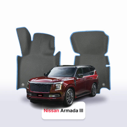EVA Dywaniki samochodowe od EVA MATS 3D do Nissan Armada III gen 2024-2030 rok SUV