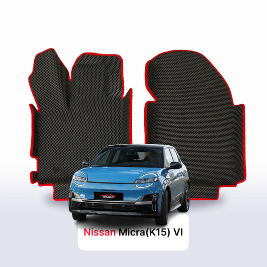 EVA Dywaniki samochodowe 3D  EVA MATS do Nissan Micra(K15) VI gen 2025-2032 rok HATCHBACK 5 drzwi