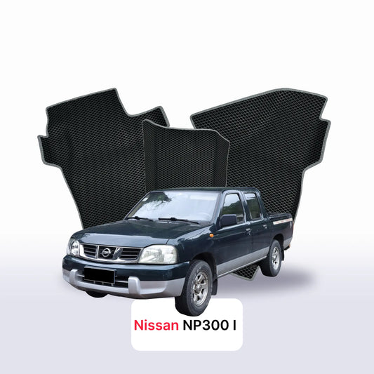 EVA Dywaniki samochodowe od EVA MATS 3D do Nissan NP300 I gen 2008-2015 rok Pick-Up podwójna kabina