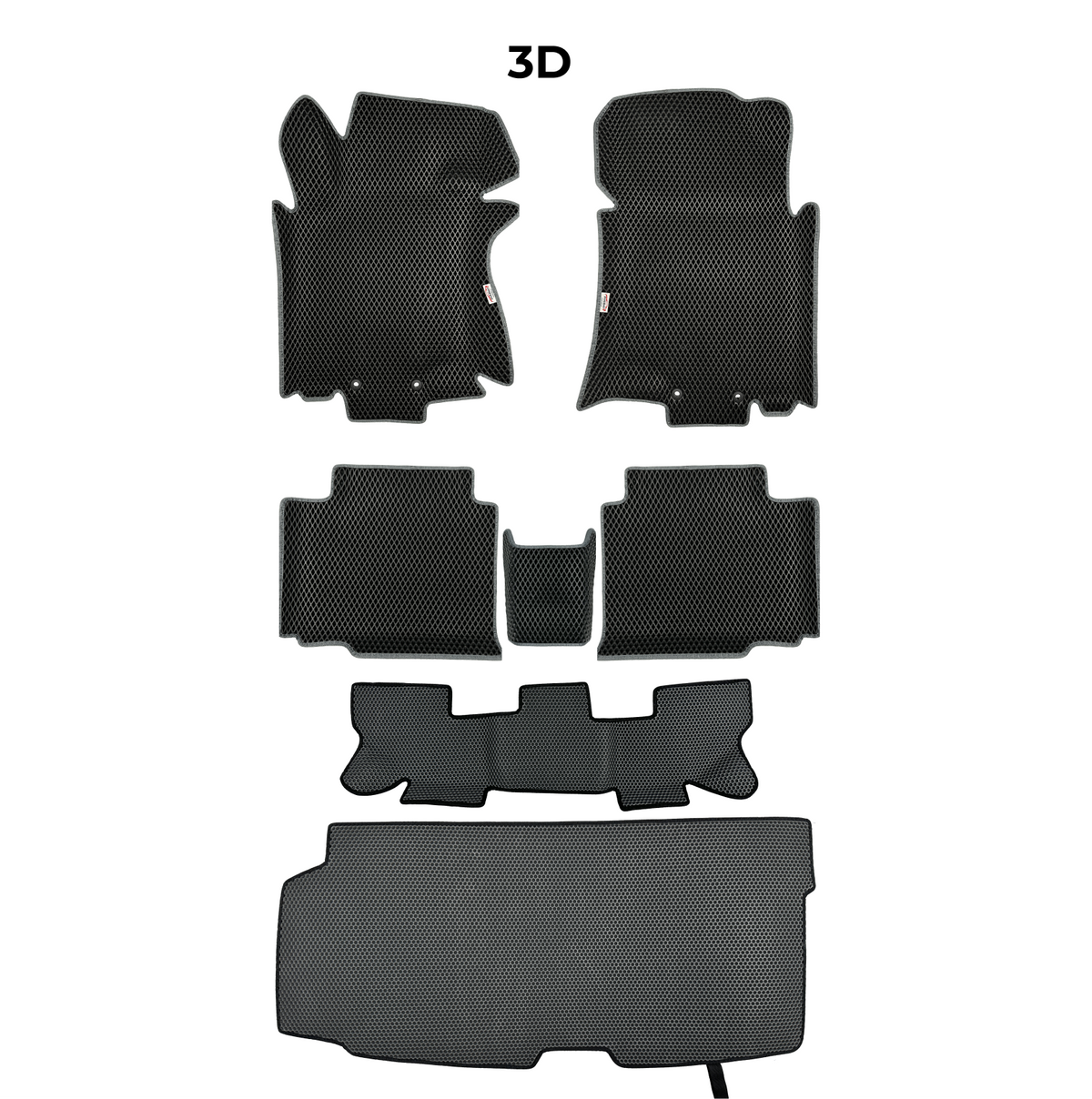 EVA Dywaniki samochodowe od EVA MATS 3D do Nissan X-Trail(T32) III gen 2013-2022 rok SUV