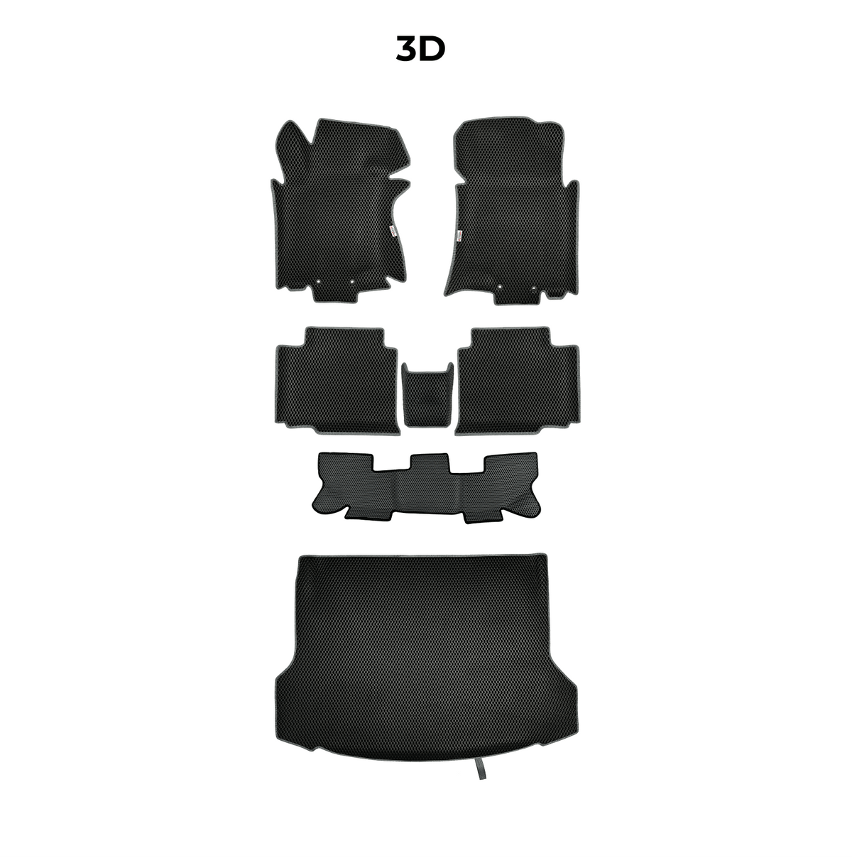 EVA Dywaniki samochodowe od EVA MATS 3D do Nissan X-Trail(T33) IV gen 2021-2028 rok SUV