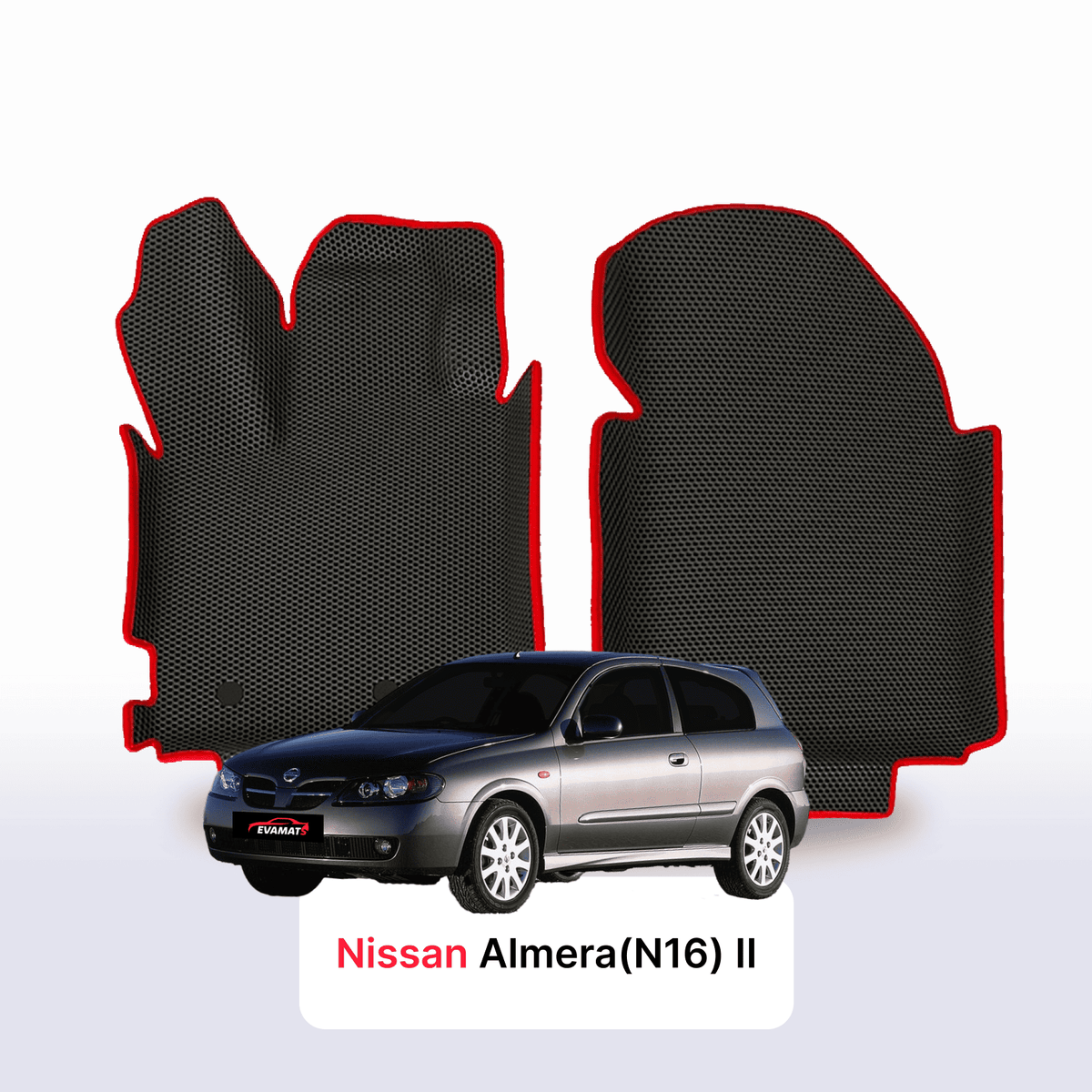 EVA Dywaniki samochodowe od EVA MATS 3D do Nissan Almera(N16) II gen 2000-2008 rok HATCHBACK 3 drzwi