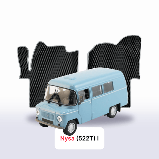 EVA Dywaniki samochodowe od EVA MATS 3D do Nysa 522T 1 gen 1959-1994 rok VAN