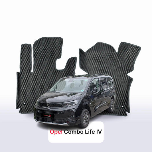 EVA Dywaniki samochodowe od EVA MATS 3D do Opel Combo Life 4 gen 2018-2027 rok MINIVAN