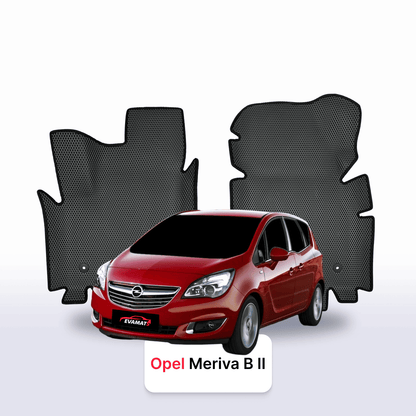 EVA Dywaniki samochodowe od EVA MATS 3D do Opel Meriva B 2 gen 2010-2017 rok MINIVAN