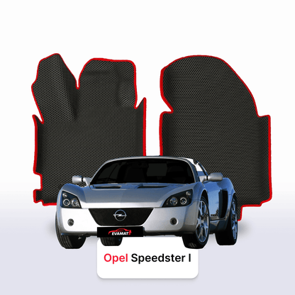 EVA Dywaniki samochodowe od EVA MATS 3D do Opel Speedster 1 gen 2000-2005 rok TARGA