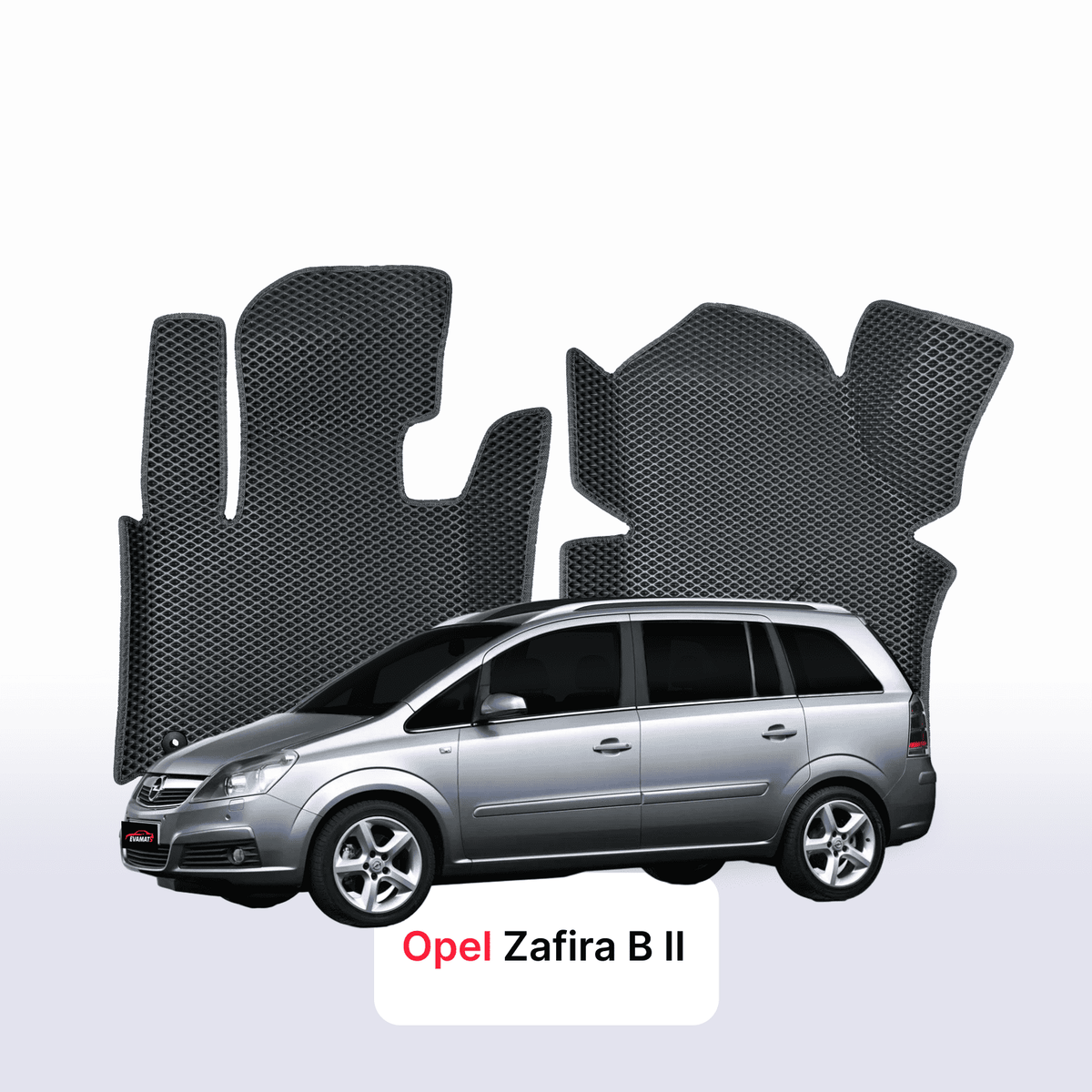 EVA Dywaniki samochodowe od EVA MATS 3D do Opel Zafira B 2 gen 2005-2014 rok MINIVAN