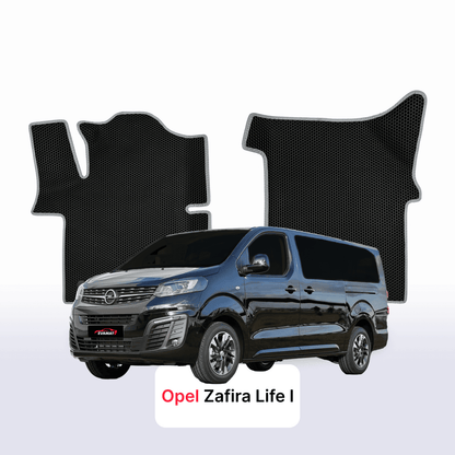 Custom-Fit 3D EVA Car Mats for Opel Zafira Life I gen 2019–2027 year Minivan L
