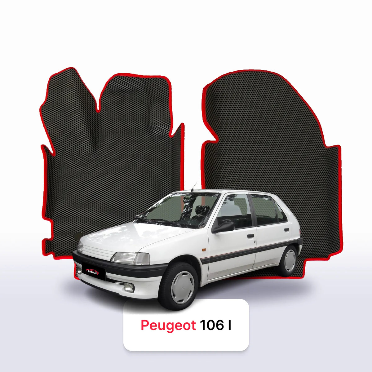 Custom-Fit 3D EVA Car Mats for Peugeot 106 I gen 1991–2003 year Hatchback 5-door
