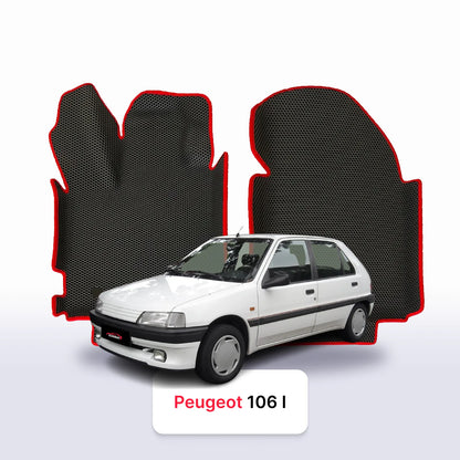 Custom-Fit 3D EVA Car Mats for Peugeot 106 I gen 1991–2003 year Hatchback 5-door
