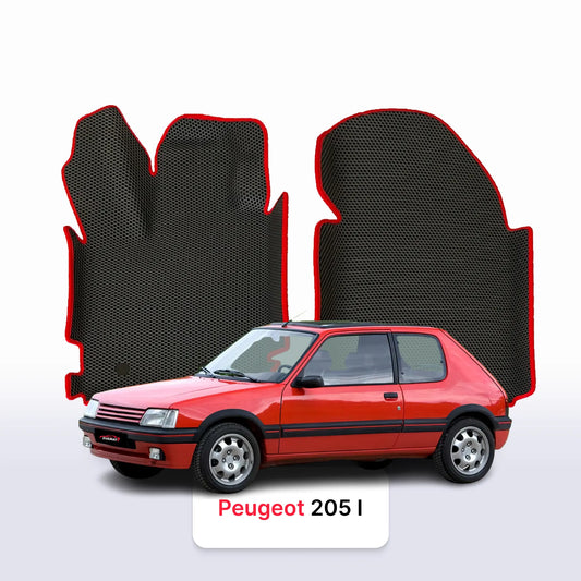 EVA Dywaniki samochodowe 3D  EVA MATS do Peugeot 205 1 gen 1983-1998 rok HATCHBACK 3 drzwi