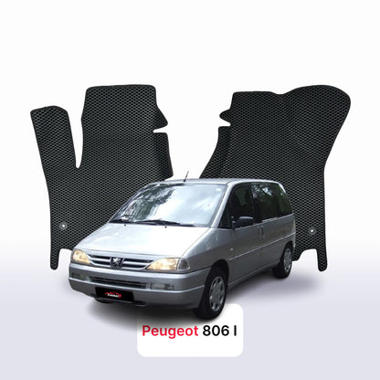 Custom-Fit 3D EVA Car Mats for Peugeot 806 I gen 1994–2002 year Minivan