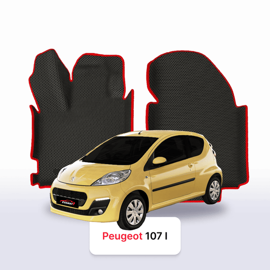 EVA Dywaniki samochodowe od EVA MATS 3D do Peugeot 107(AMT) 1 gen 2005-2014 rok HATCHBACK 3 drzwi