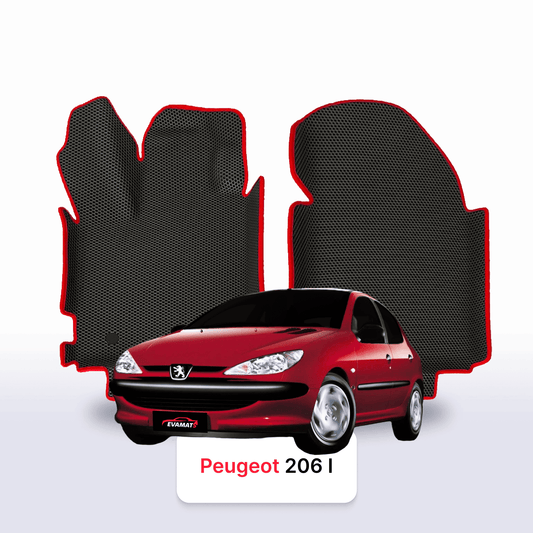 EVA Dywaniki samochodowe od EVA MATS 3D do Peugeot 206(MT) 1 gen 1998-2012 rok HATCHBACK 5 drzwi