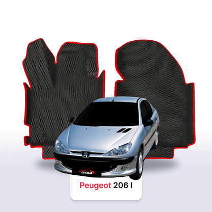 Custom-Fit 3D EVA Car Mats for Peugeot 206 MT I gen 1998–2012 year Sedan