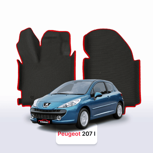 EVA Dywaniki samochodowe od EVA MATS 3D do Peugeot 207(MT) 1 gen 2006-2015 rok HATCHBACK 3 drzwi