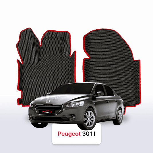 EVA Dywaniki samochodowe od EVA MATS 3D do Peugeot 301(MT) 1 gen 2012-2028 rok SEDAN