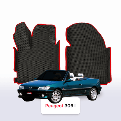 EVA Dywaniki samochodowe od EVA MATS 3D do Peugeot 306(MT) 1 gen 1993-2002 rok KABRIOLET
